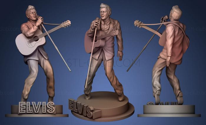 3D model Elvis Presley (STL)